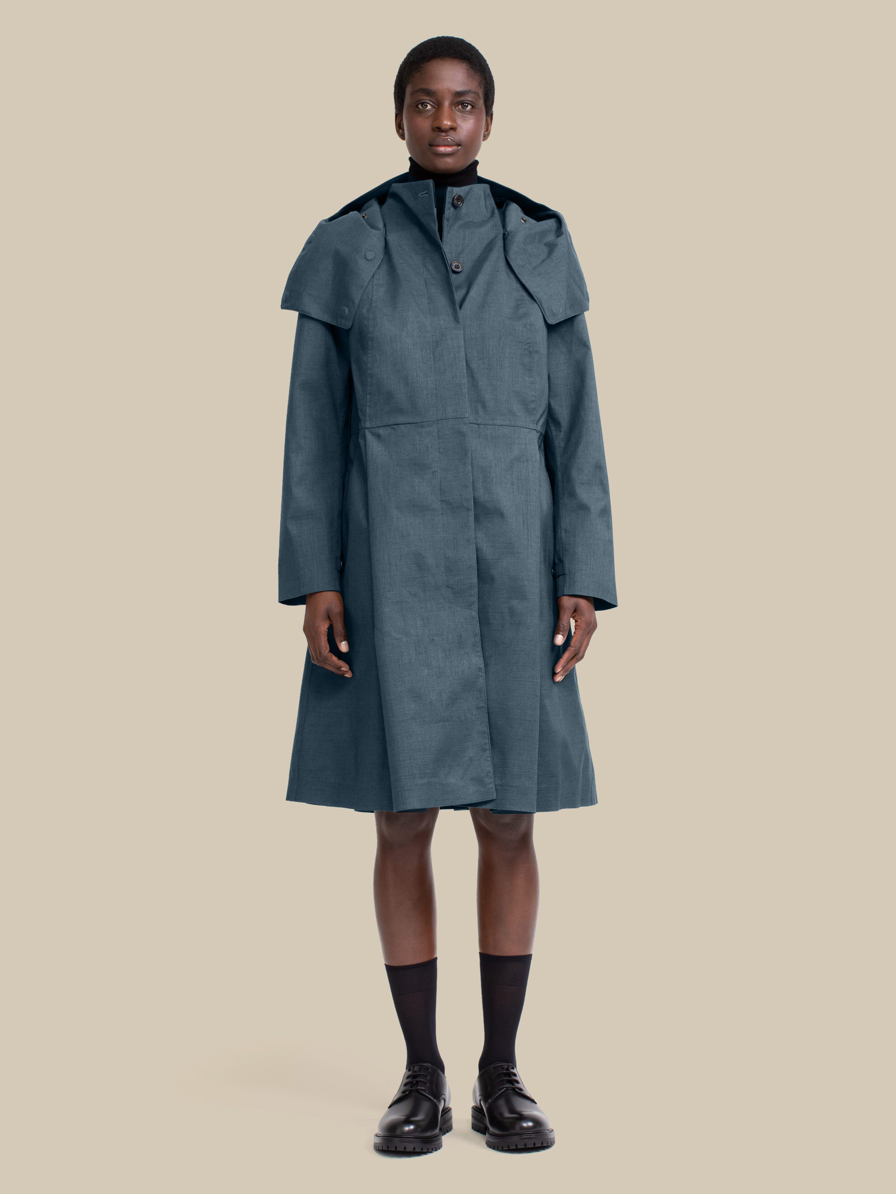 Elin Femme / hopsack-indigo