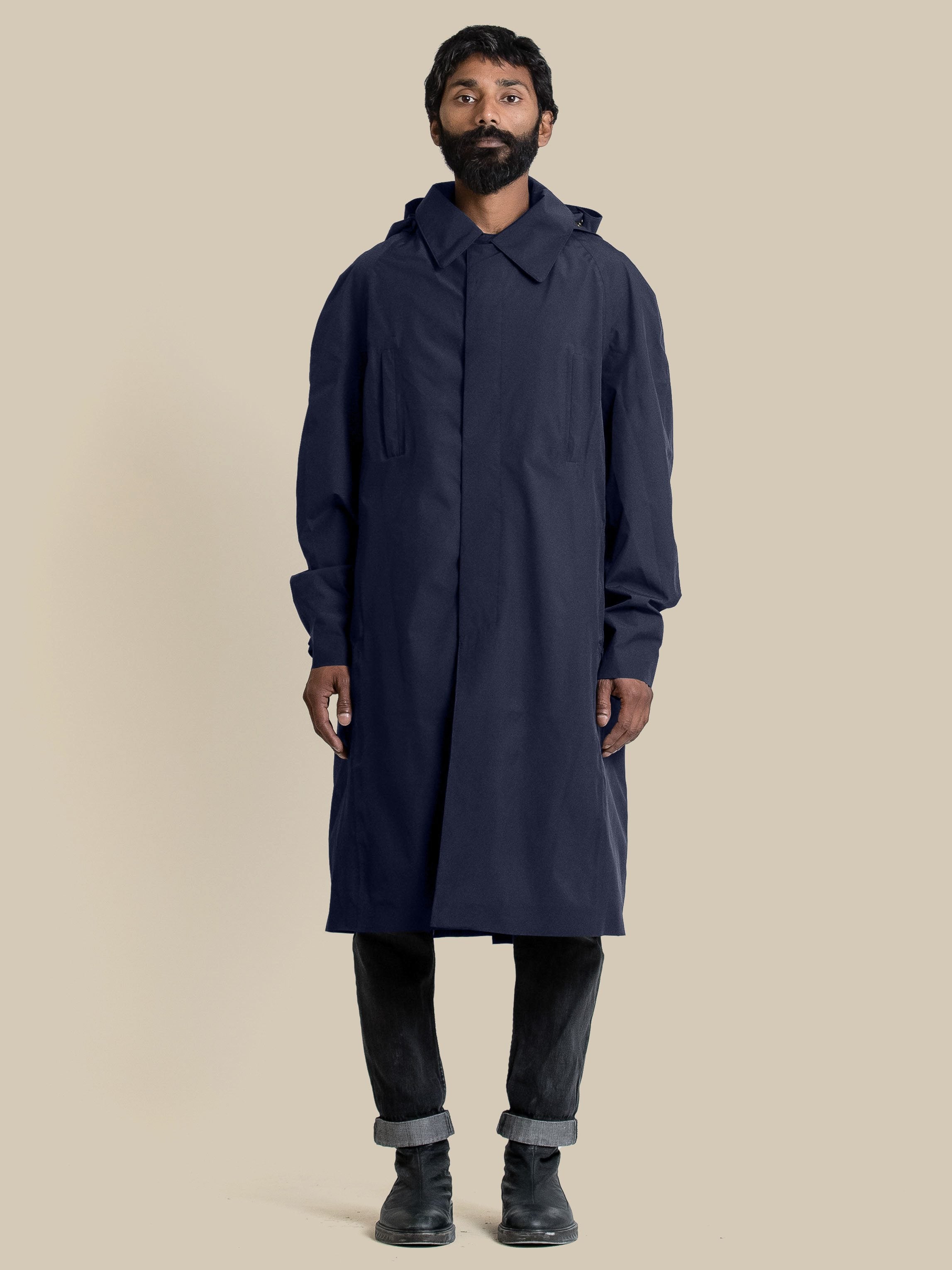 Fløyen Homme Knee Length / super-lightweight-dark-navy
