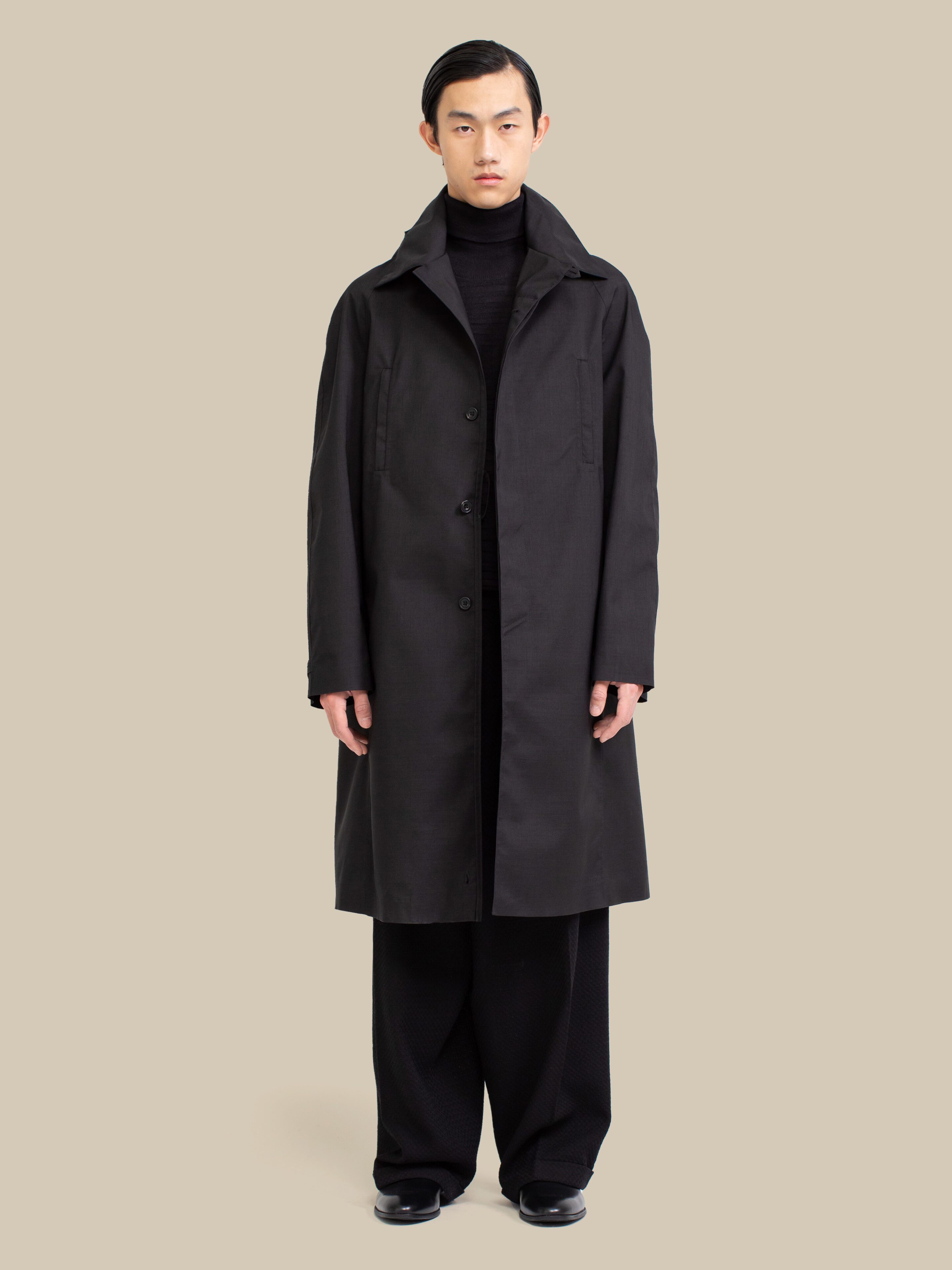 Fløyen Homme Knee Length / mixed-black