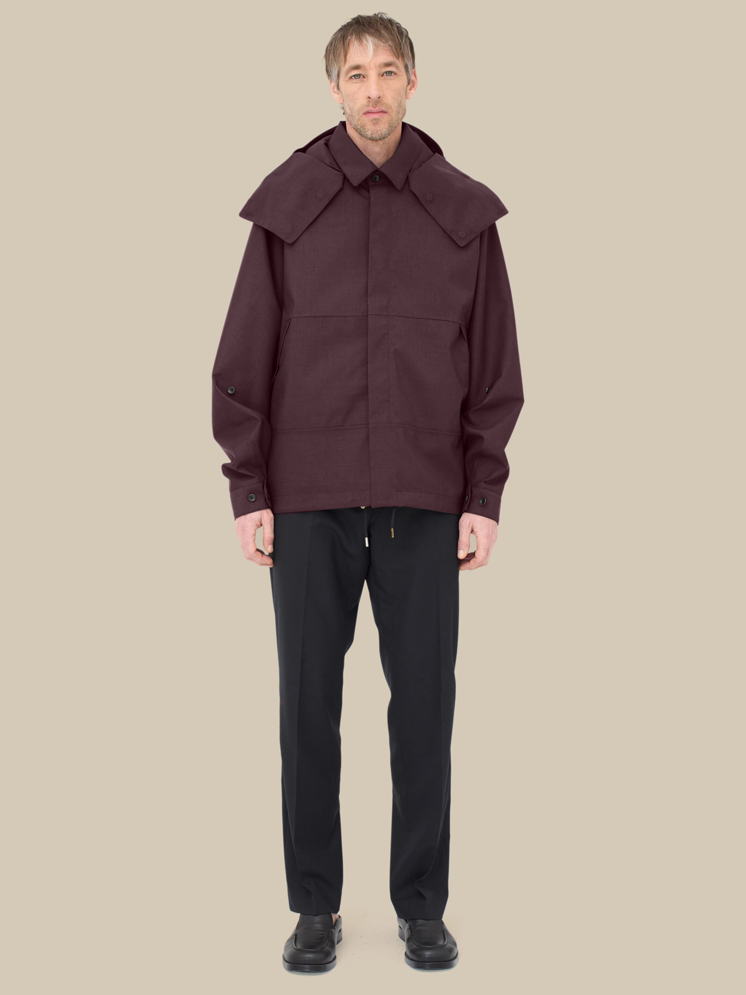 Harmattan Unisex Cropped / mixed-aubergine