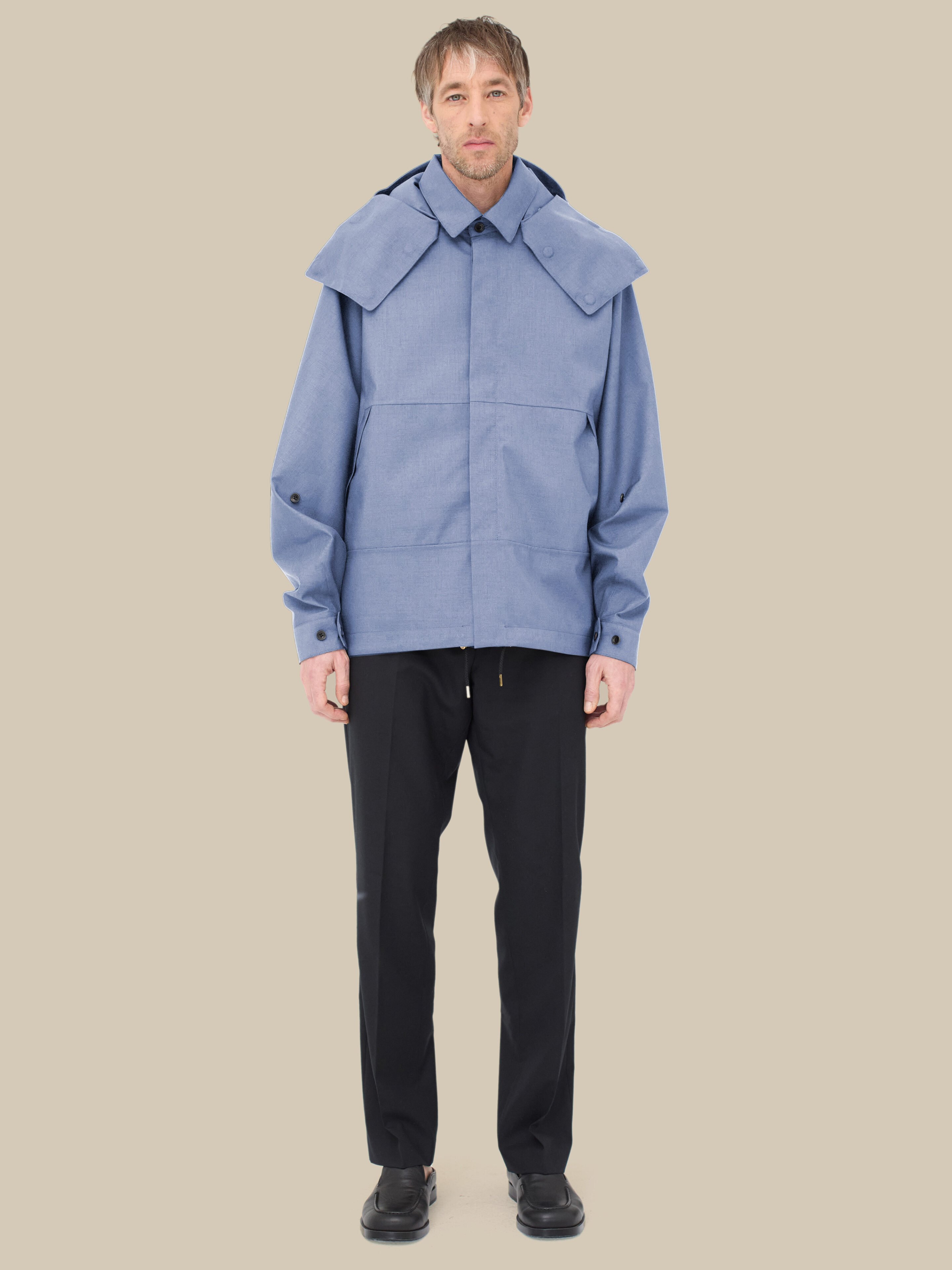 Harmattan Unisex Cropped / mixed-brunnera-blue