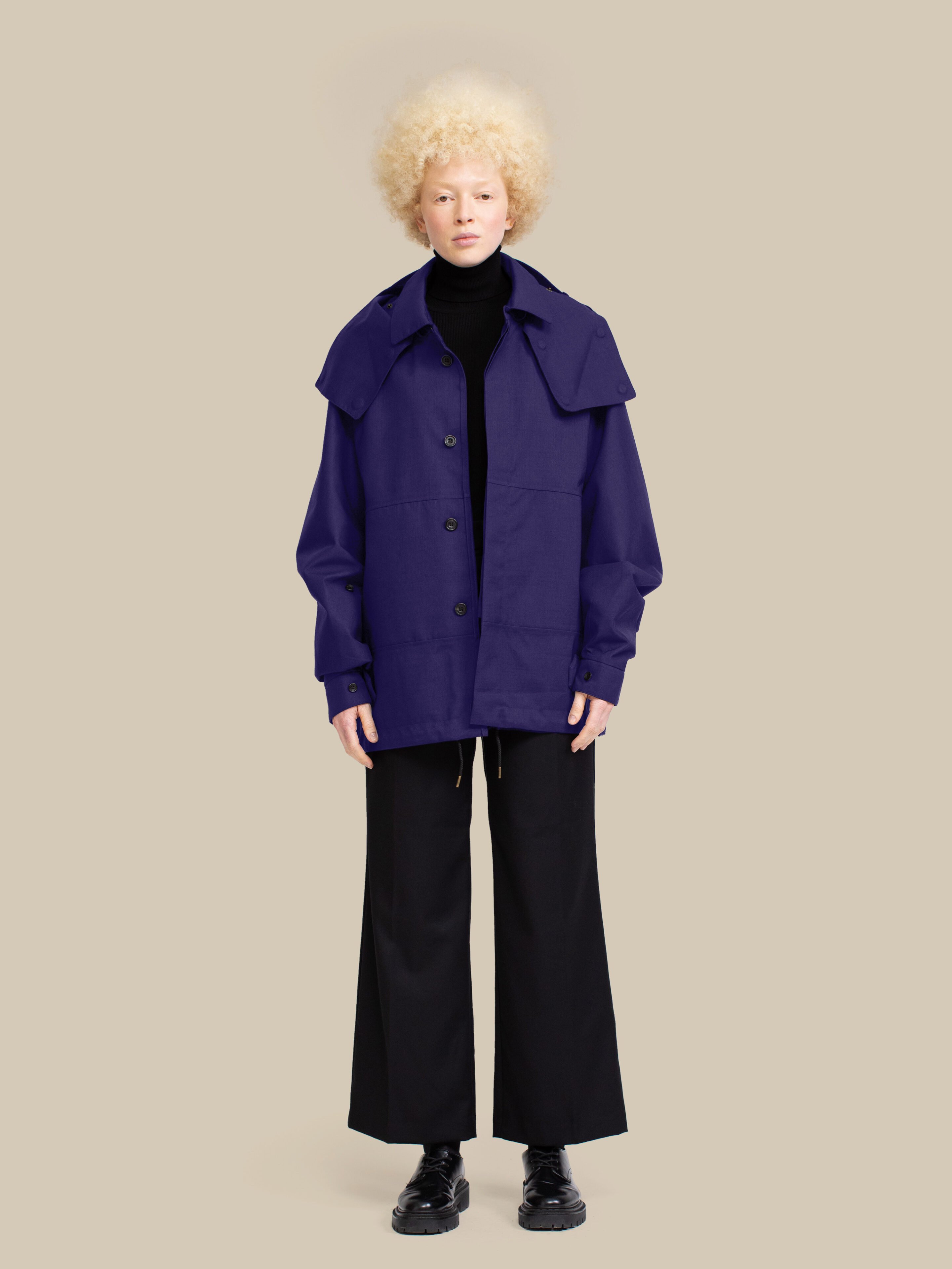 Harmattan Unisex Cropped / mixed-purple
