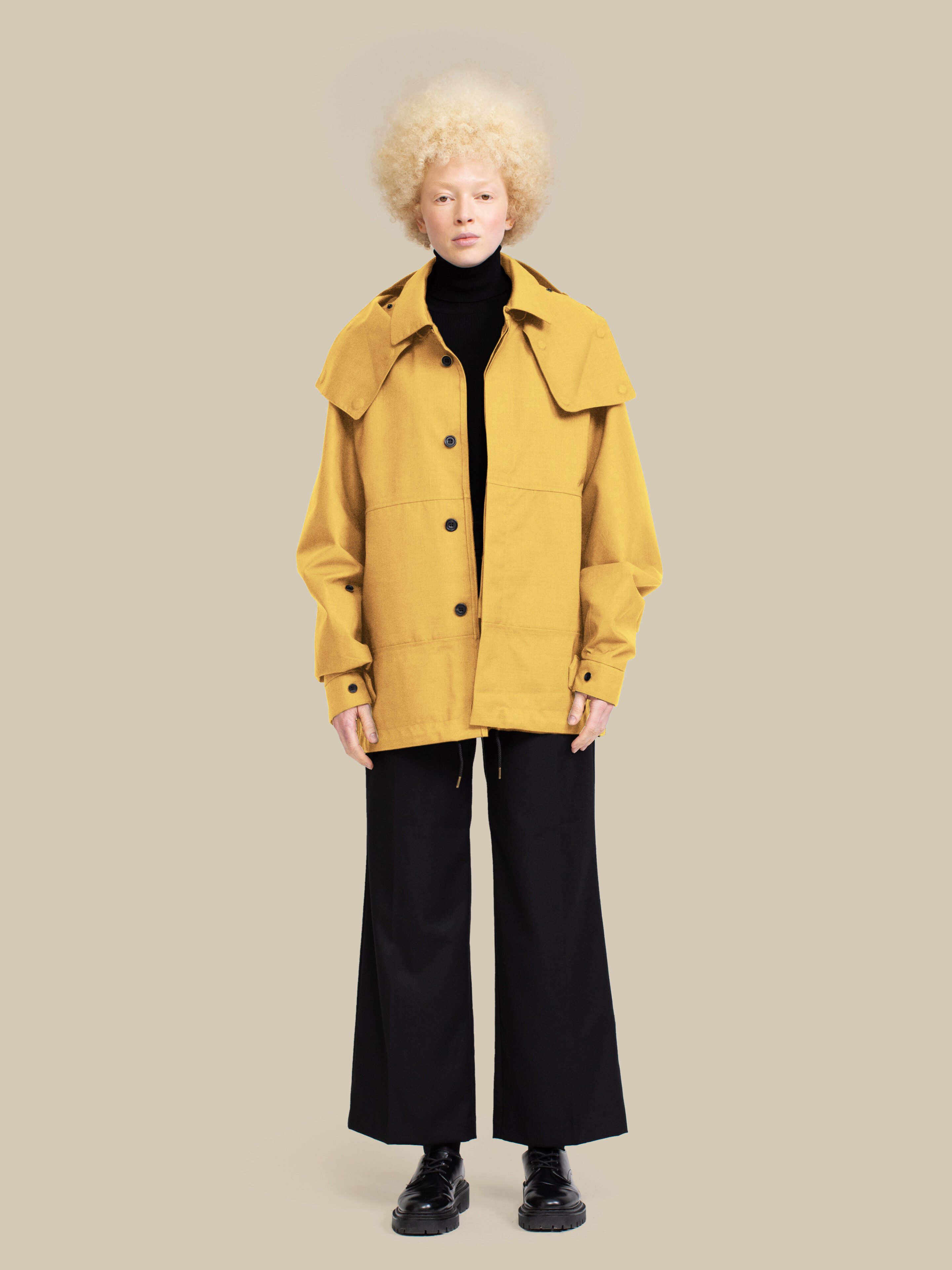 Harmattan Unisex Cropped / mixed-york-yellow