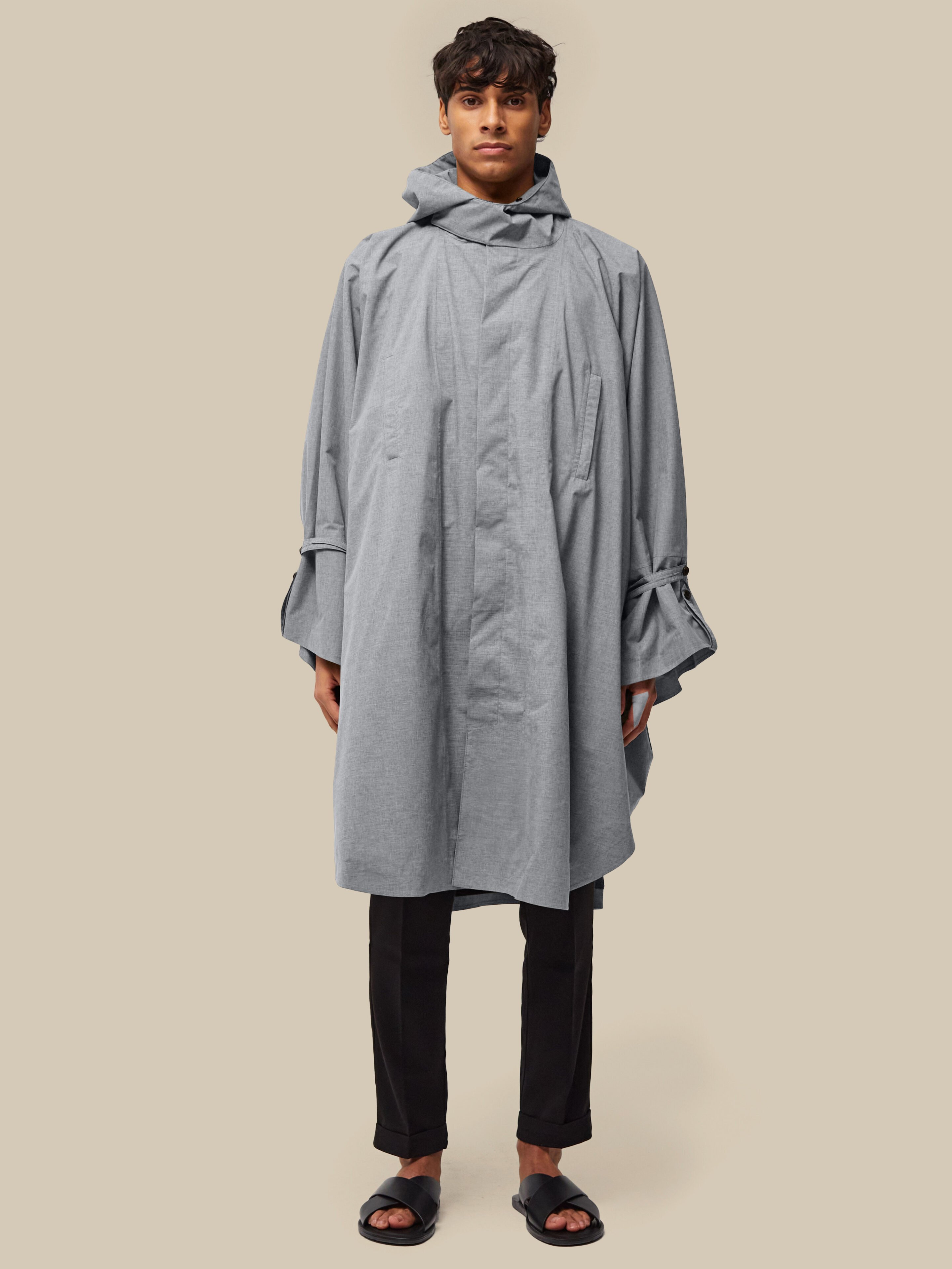 Raincho Unisex / super-lightweight-melange-light-grey