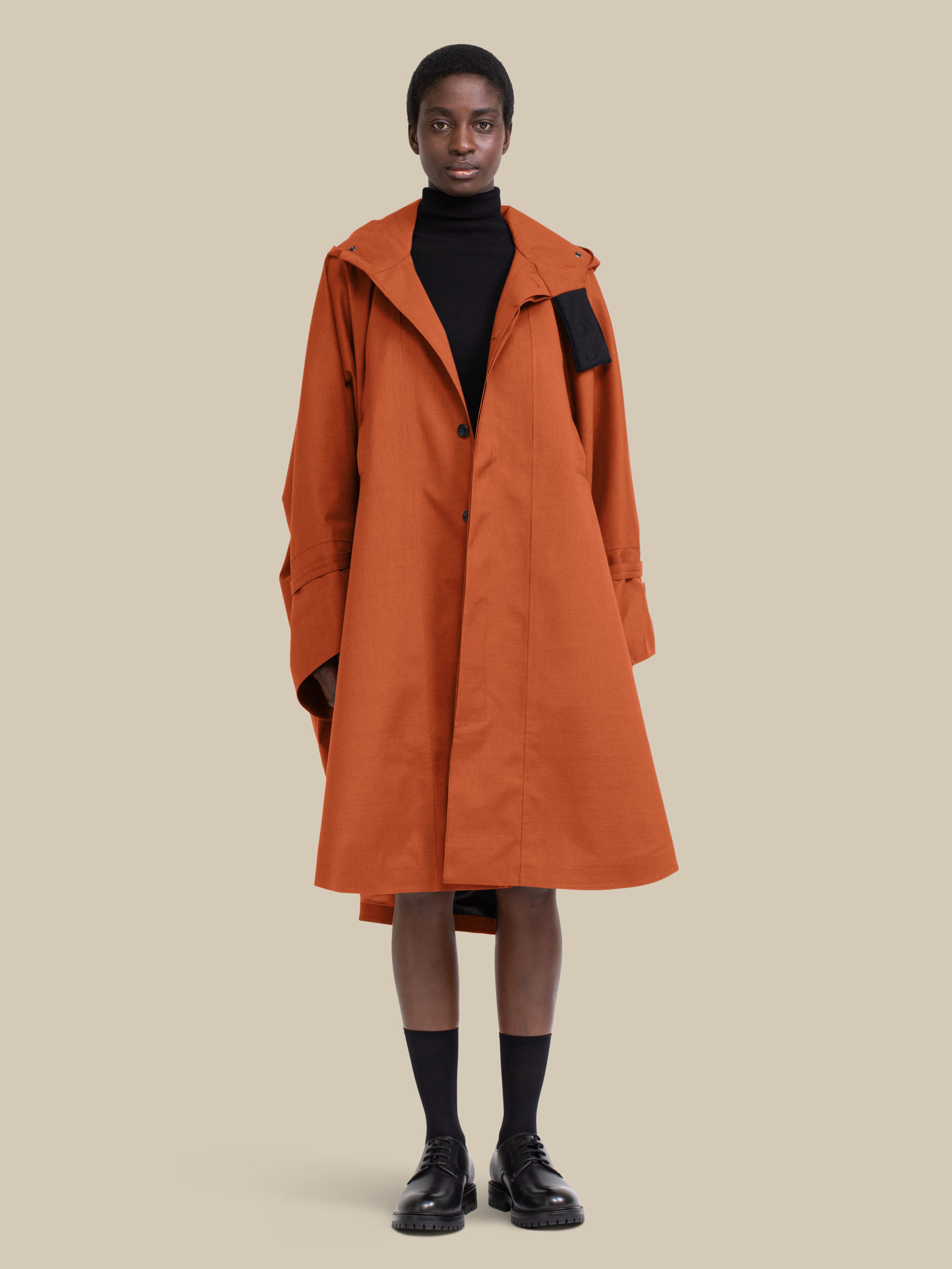 Raincho Unisex / mixed-gold-flame