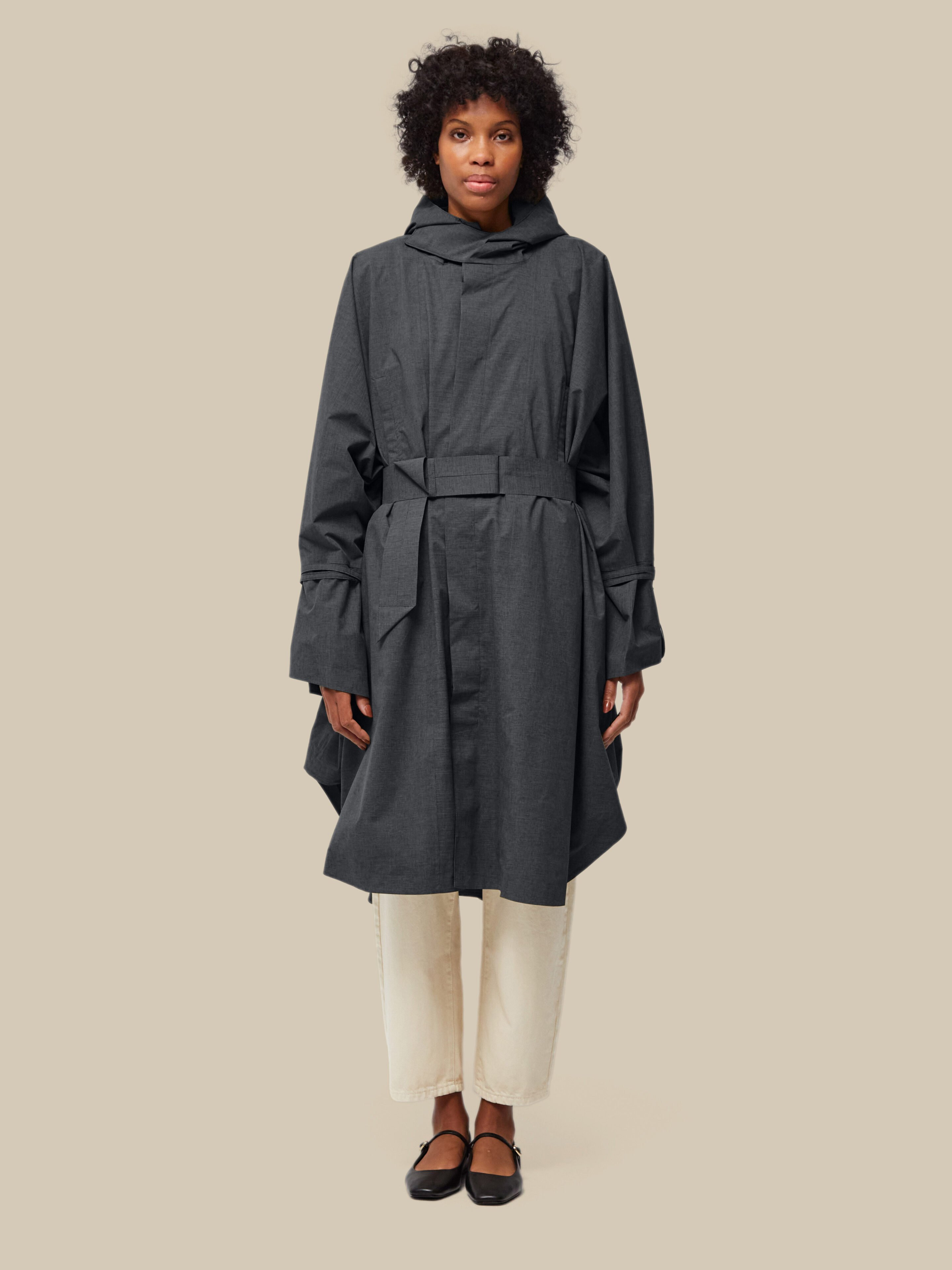 Raincho Unisex / super-lightweight-melange-asphalt