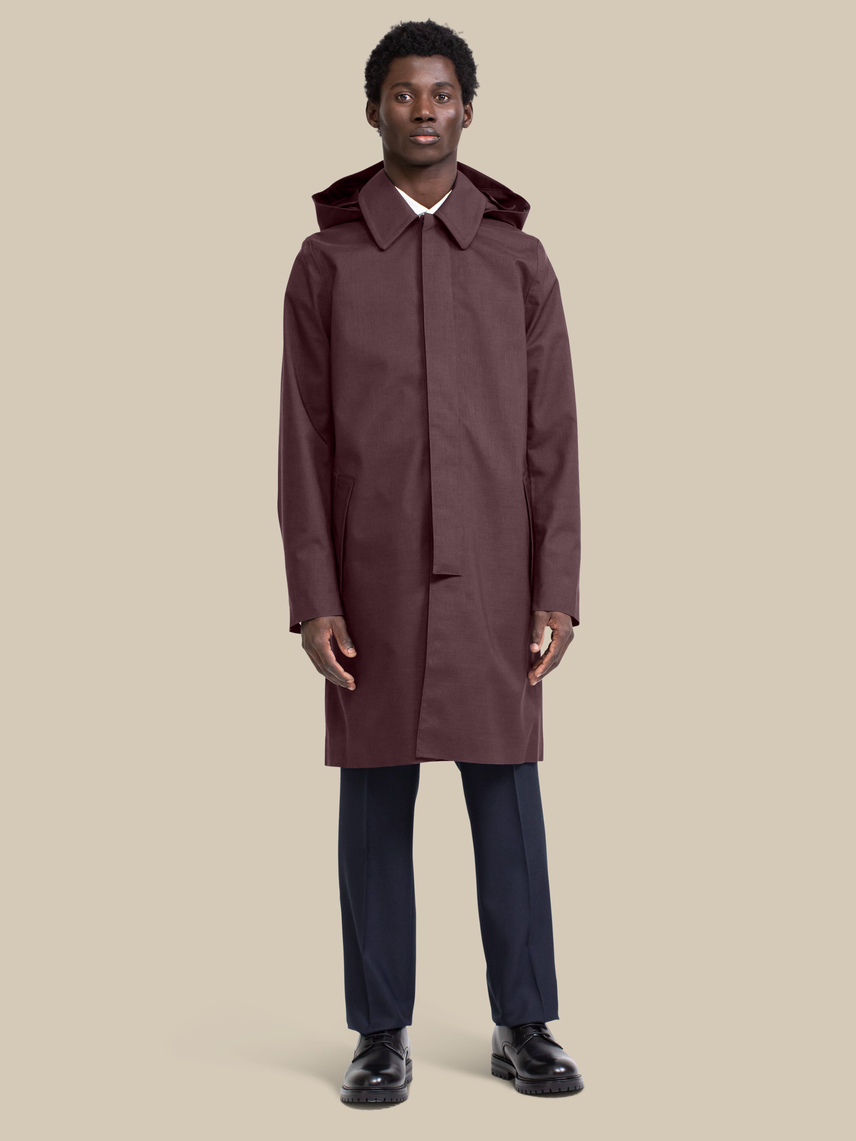 Walker Homme Mid Length / mixed-aubergine